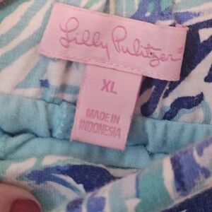 Lilly Pulitzer Blue and White Patterned Dress